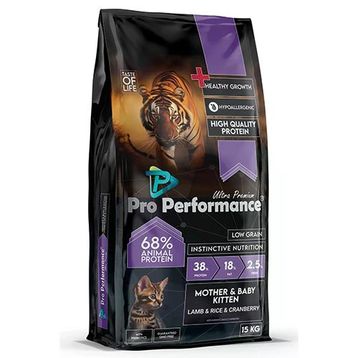Pro Performance 15 kg Kuzulu ve Pirinçli Yavru Kedi Maması
