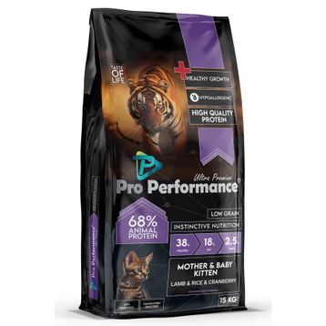 Pro Performance 15 kg Kuzulu ve Pirinçli Yavru Kedi Maması