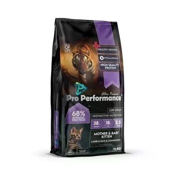 Pro Performance 15 kg Kuzulu ve Pirinçli Yavru Kedi Maması