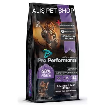 Pro Performance 15 kg Kuzulu ve Pirinçli Yavru Kedi Maması