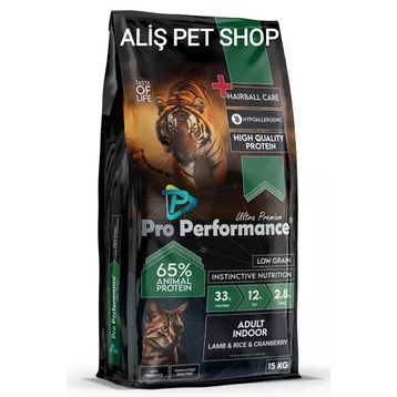 Pro Performance 15 kg Kuzulu ve Pirinçli Yetişkin Kedi Maması