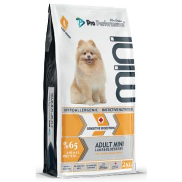 Pro Performance 2 kg Kuzulu ve Yaban Mersinli Küçük Irk Yetişkin Köpek Maması