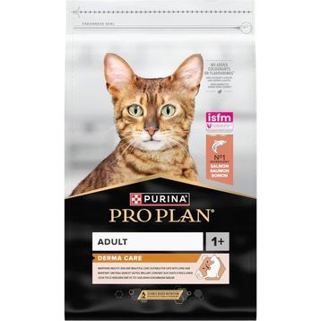 Pro Plan 10 kg Derma Care Somonlu Tüy Sağlığı Destekleyici Kedi Maması + 10 Adet Gourmet Gold Hediye
