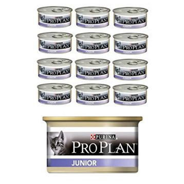 Pro Plan 12x85 GR Junior Tavuklu Yavru Kedi Konservesi