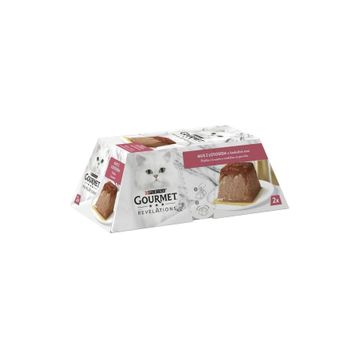 Pro Plan 2x57 gr Purina Gourmet Revelations Somon Balıklı Kedi Yaş Maması