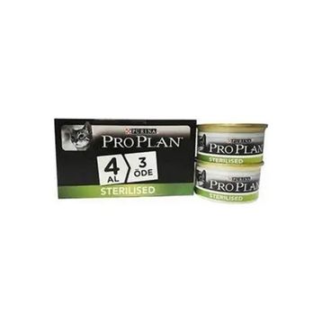 Pro Plan 4 Al 3 Öde 85 gr Steril Somonlu Kısır Konservesi