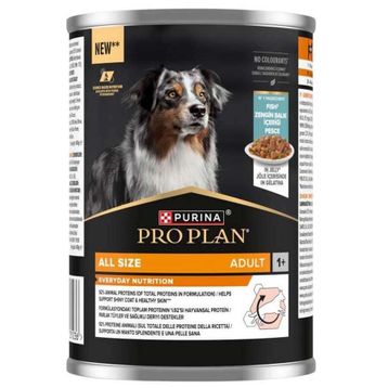 Pro Plan Adult Jelly Fish Balıklı 400 gr Köpek Konservesi