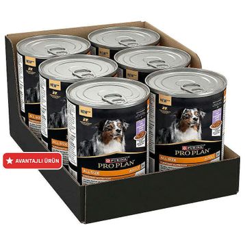 Pro Plan Adult Jelly Turkey Hindi Etli 6x400 gr Köpek Konservesi
