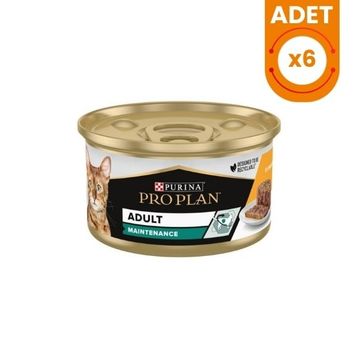 Pro Plan Adult Tavuklu 6x85 gr Yetişkin Konserve Kedi Maması