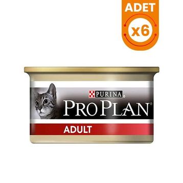 Pro Plan Adult Tavuklu 6x85 gr Yetişkin Konserve Kedi Maması