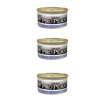 Pro Plan Baby Cat Tavuklu Konserve Yaş 3x85 gr Kedi Mama