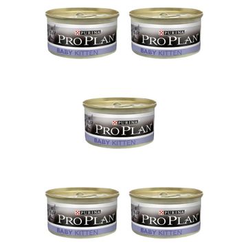 Pro Plan Baby Cat Tavuklu Konserve Yaş 5x85 gr Kedi Mama