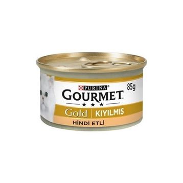 Pro Plan Gourmet Gold Kıyılmış Hindi Etli 85 gr Kedi Konservesi