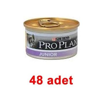 Pro Plan Junior Tavuklu Yavru 48x85 gr Kedi Konservesi