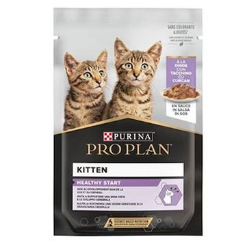 Pro Plan Kitten Hindili Pouch 12x85 gr Yavru Konserve Kedi Maması