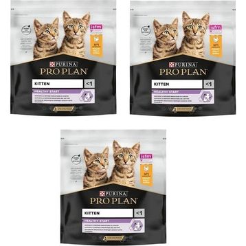 Pro Plan Kitten Tavuklu 3x400 gr Yavru Kuru Kedi Maması