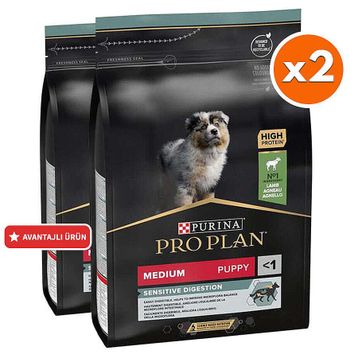 Pro Plan Medium Puppy Kuzu 2x3 kg Yavru Köpek Maması