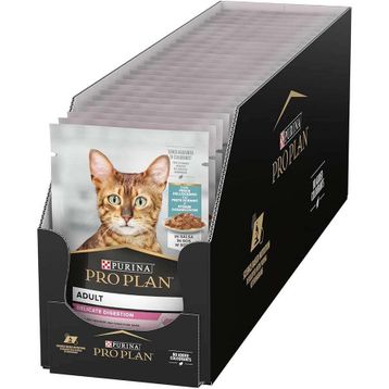 Pro Plan Pouch Delicate Sos İçinde Okyanus Balıklı 26x85 gr Kedi Yaş Maması