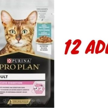 Pro Plan Pouch Sos İçinde Okyanus Balıklı 12x85 GR Yetişkin Kedi Konservesi