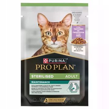Pro Plan Sterilised Hindili Pouch 85 gr Kedi Konservesi
