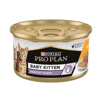 Pro Plan Tavuklu 24x85 gr Yavru Kedi Konservesi