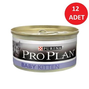 Pro Plan Tavuklu 85 gr 12'li Yavru Kedi Yaş Maması
