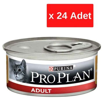 Pro Plan Tnk Tavuklu 85 gr x 24 Adet Yetişkin Kedi Konserve