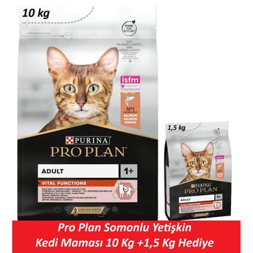 Pro Plan Vital Function 10 kg Somonlu Yetişkin Kedi Maması