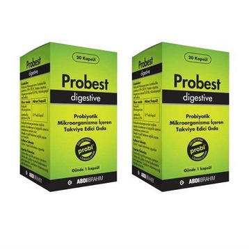 Probest Digestive Probiyotik 20 Kapsül