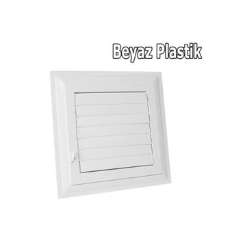 Process Panjur 35x45 cm Beyaz Plastik Menfez