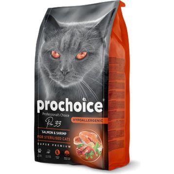 Prochoice Hipoalerjenik Somon Balıklı ve Karidesli Kısırlaştırılmış 2 kg Kuru Kedi Mama