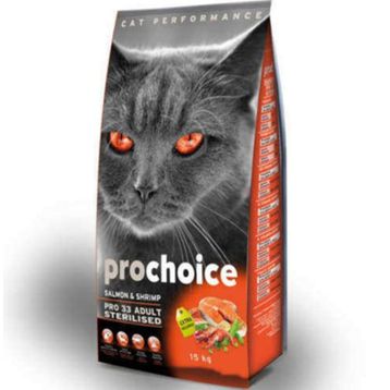 Prochoice Pro 33 Somonlu ve Karidesli 5 kg Açık Kedi Maması