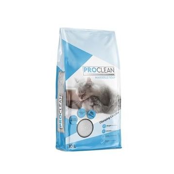 ProClean Marsilya Sabun Kokulu İnce Taneli 10 lt Topaklanan Kedi Kumu