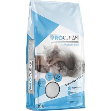 ProClean Marsilya Sabun Kokulu İnce Taneli 10 lt Topaklanan Kedi Kumu