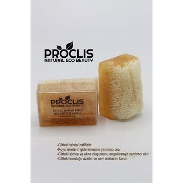 Proclis Doğal Kabak Lifli 130 gr Keçi Sütlü Doğal Sabun