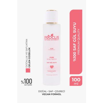 Proclis Gül Suyu 100 ml Gözenek Sıkılaştırıcı Aydınlatıcı ve Arındırıcı Tonik