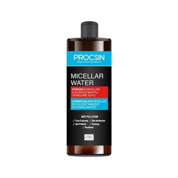 Procsin Anti Pollution Micellar Kusursuz Aktif Karbon 400 ml Makyaj Temizleme Suyu