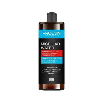 Procsin Anti Pollution Micellar Kusursuz Aktif Karbon 400 ml Makyaj Temizleme Suyu