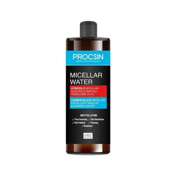 Procsin Anti Pollution Micellar Kusursuz Aktif Karbon 400 ml Makyaj Temizleme Suyu