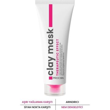 Procsin Arıdındırıcı Işıltı Veren 50 ml Kil Maskesi