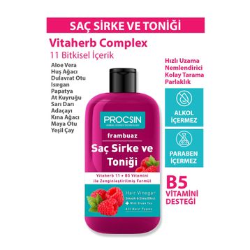 Procsin Frambuazlı Saç Sirke ve Toniği