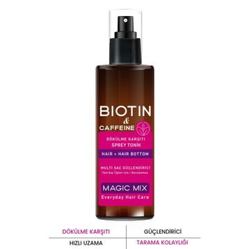 Procsin Magic Mix Biotin ve Kafein İçeren Saç Kökü Güçlendirici Hızlı Uzamaya Yardımcı 110 ml Tonik