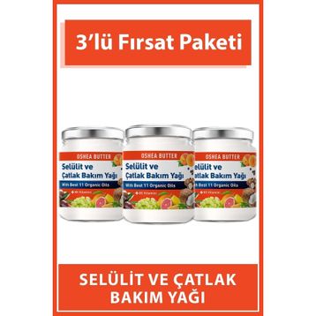 Procsin Oshea Selülit ve Çatlak Jeli 3'lü Set