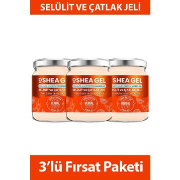 Procsin Oshea Selülit ve Çatlak Jeli 3'lü Set