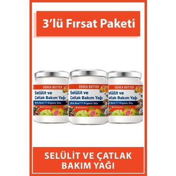 Procsin Oshea Selülit ve Çatlak Jeli 3'lü Set