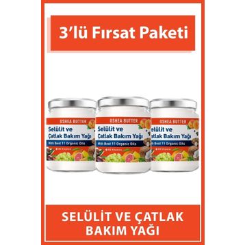 Procsin Oshea Selülit ve Çatlak Jeli 3'lü Set