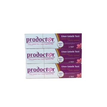 Prodoctor 3 Adet Erken Gebelik Testi