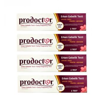Prodoctor 4 Adet Erken Gebelik Testi