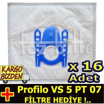 Profilo VS 5 PT 07 Süpürge Toz Torbası