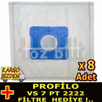 Profilo VS 7 PT 2222 Süpürge Toz Torbası